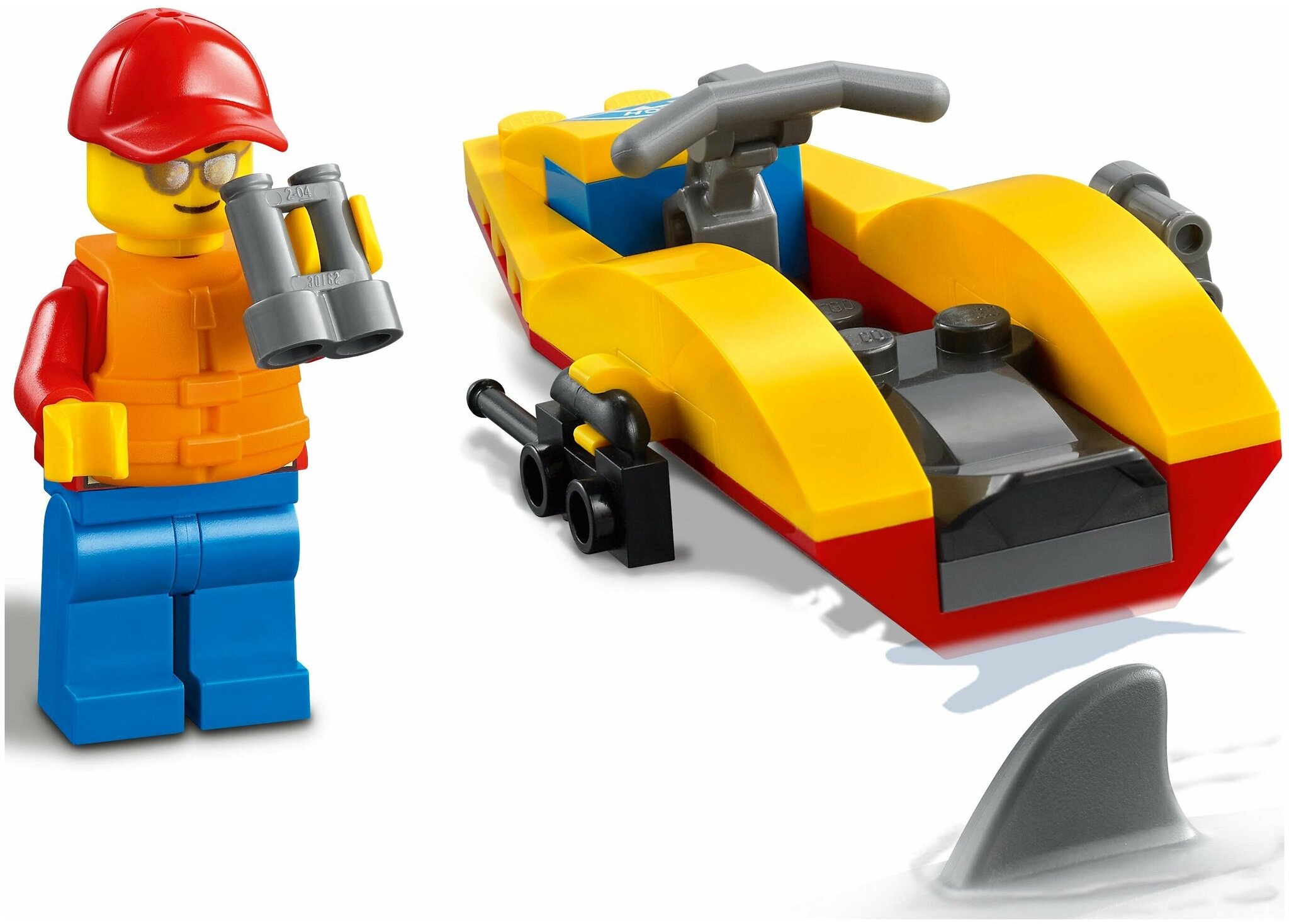Конструктор LEGO City 60286 Пляжный спасательный вездеход — фото 5