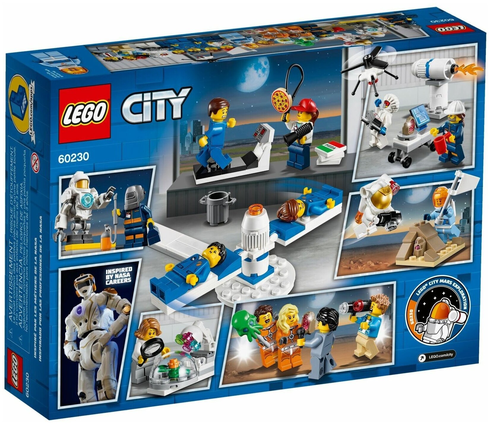 Конструктор LEGO City 60230 Исследования космоса — фото 2