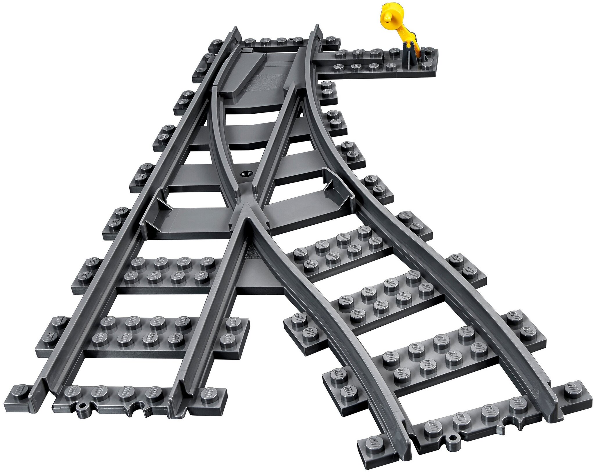 Конструктор LEGO City Trains 60238 Железнодорожные стрелки — фото 6