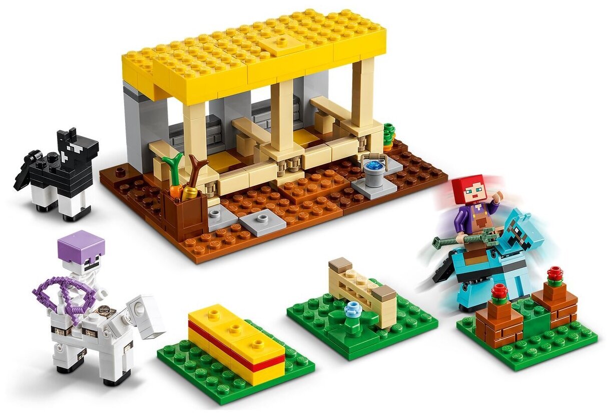 Конструктор LEGO Minecraft 21171 Конюшня — фото 6