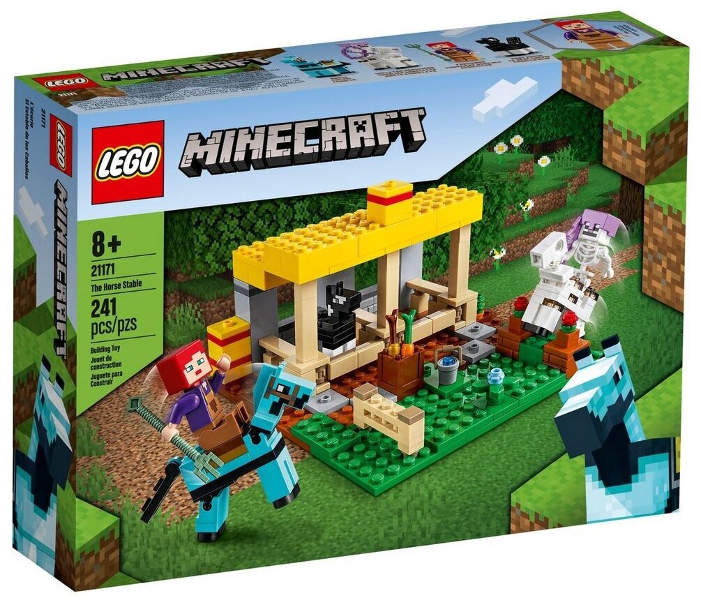 Конструктор LEGO Minecraft 21171 Конюшня — фото 14