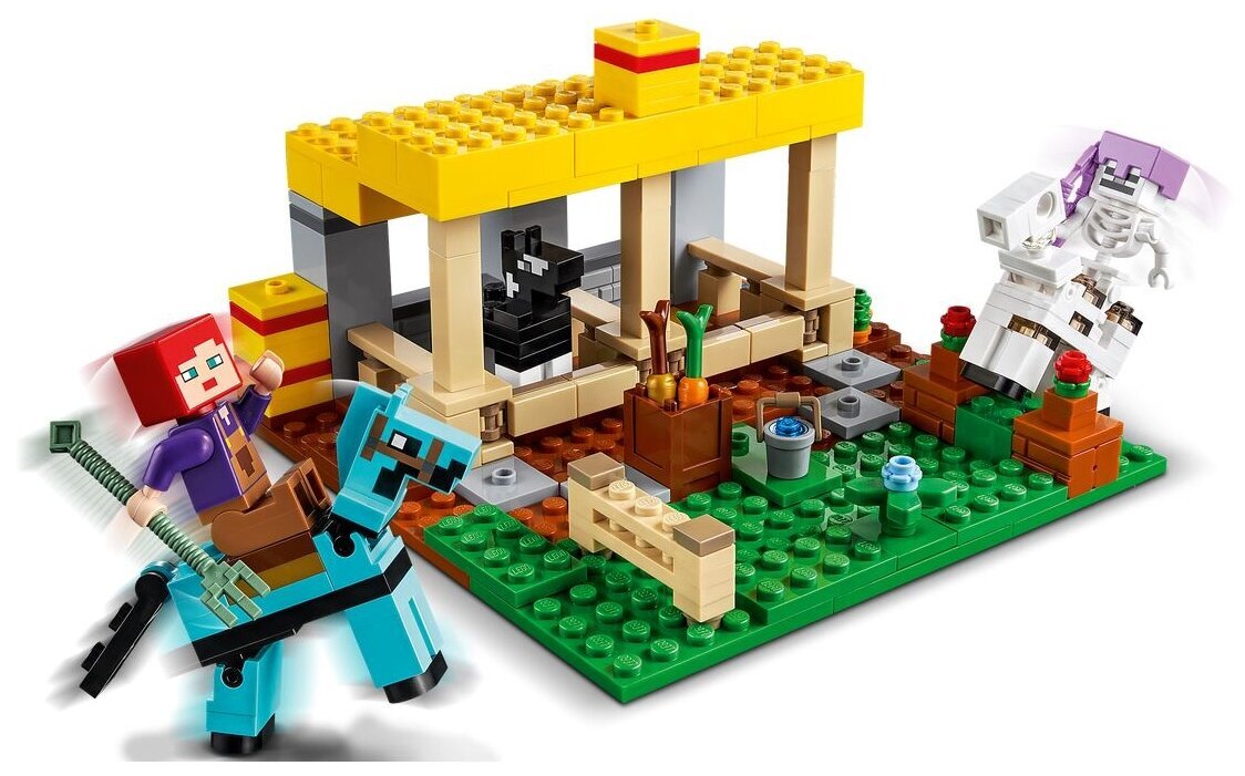 Конструктор LEGO Minecraft 21171 Конюшня — фото 5