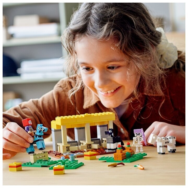 Конструктор LEGO Minecraft 21171 Конюшня — фото 13