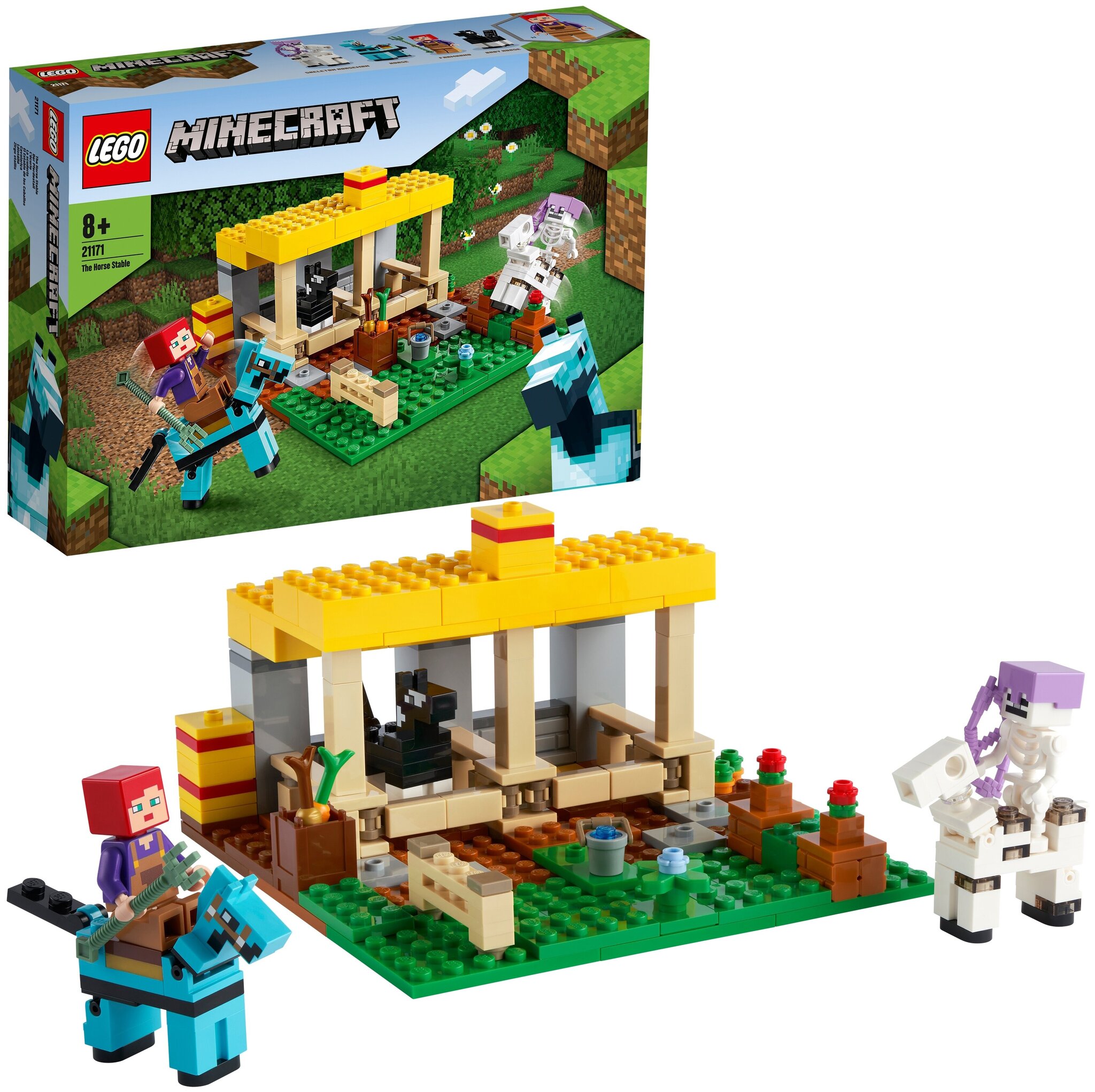 Конструктор LEGO Minecraft 21171 Конюшня — фото 2