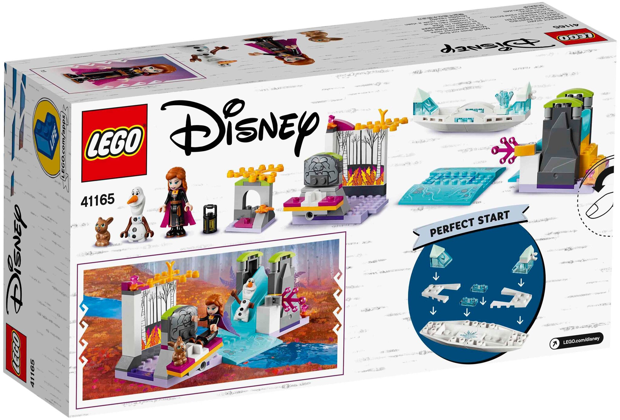 Конструктор LEGO Disney Frozen II 41165 Экспедиция Анны на каноэ — фото 2