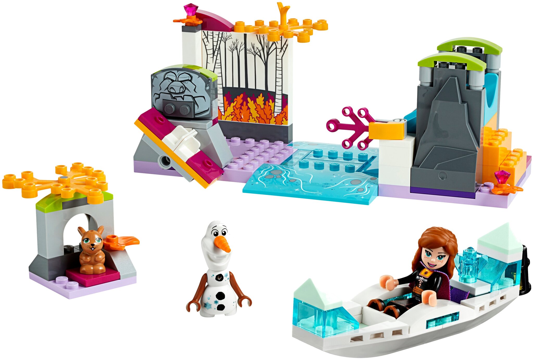 Конструктор LEGO Disney Frozen II 41165 Экспедиция Анны на каноэ — фото 4