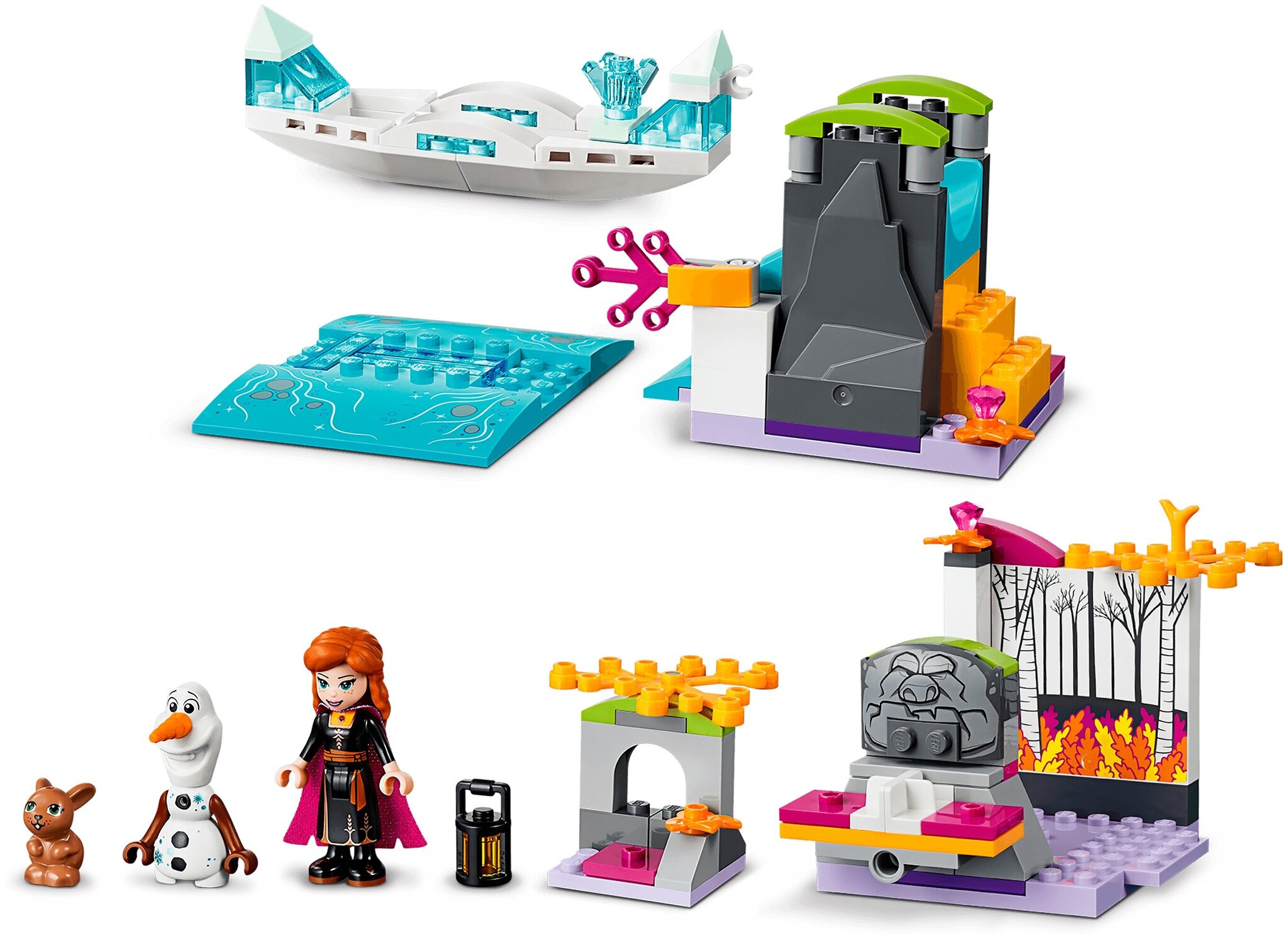 Конструктор LEGO Disney Frozen II 41165 Экспедиция Анны на каноэ — фото 5