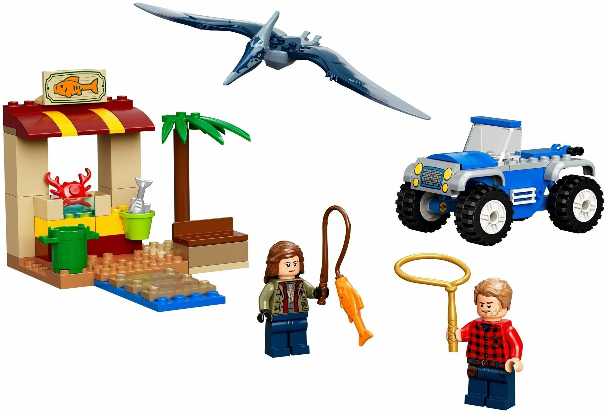 Конструктор LEGO Jurassic World 76943 Погоня за птеранодоном — фото 4