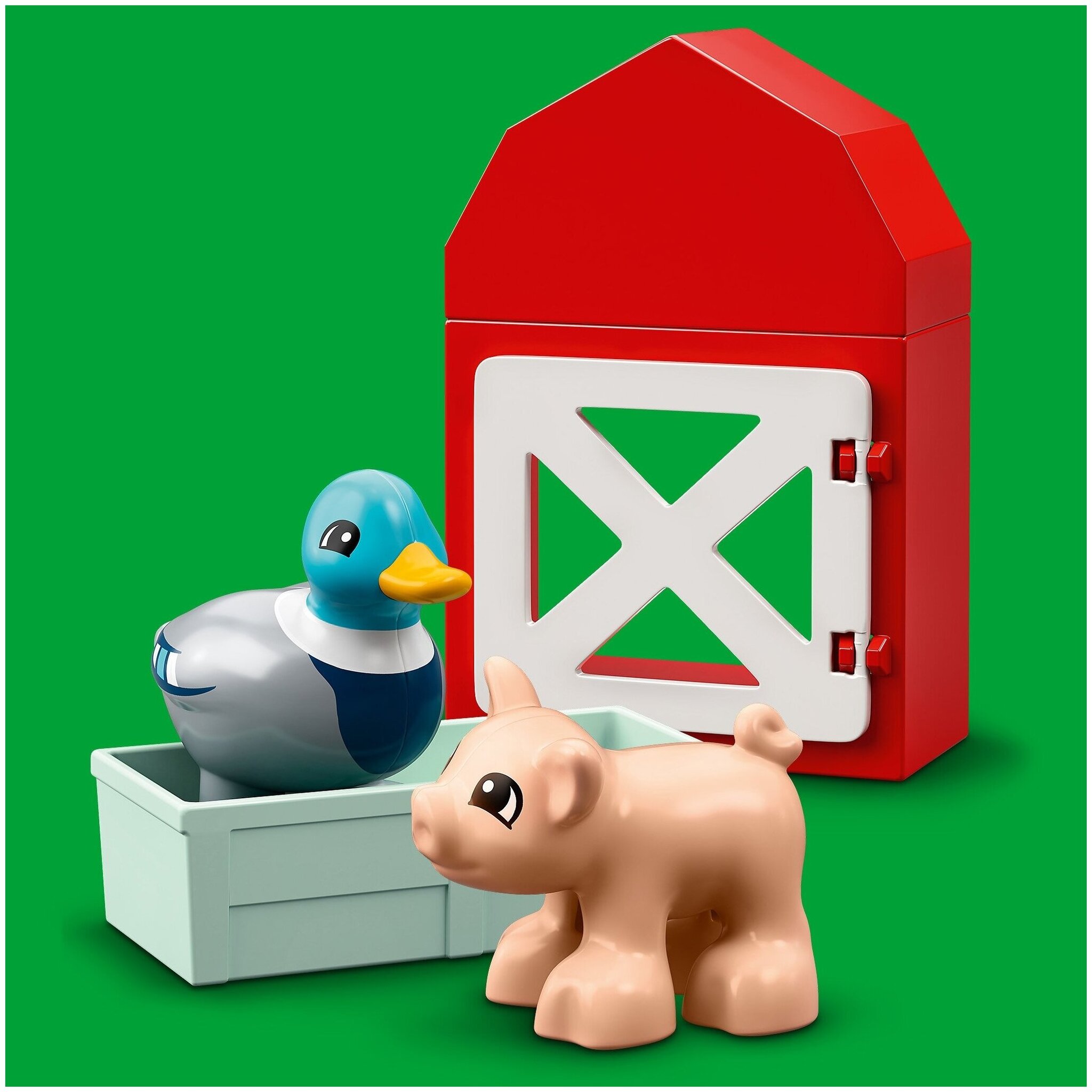 Конструктор LEGO DUPLO Town 10949 Уход за животными на ферме — фото 13