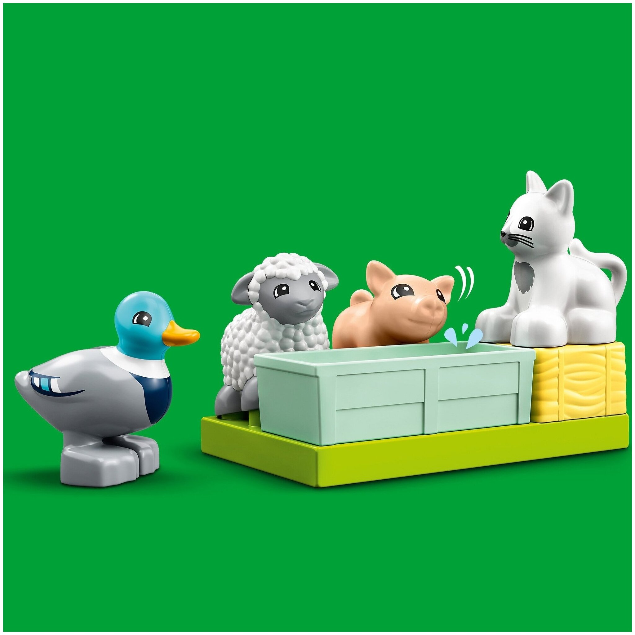 Конструктор LEGO DUPLO Town 10949 Уход за животными на ферме — фото 14