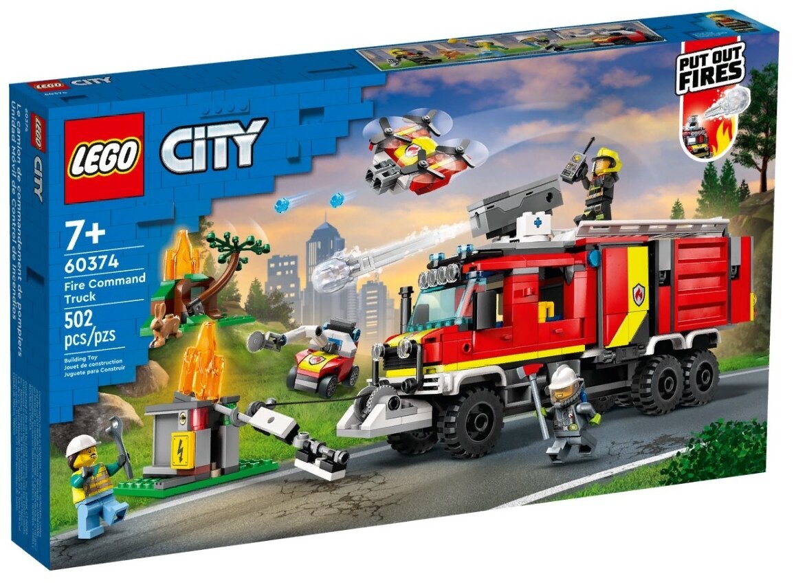 Конструктор LEGO City 60374 Пожарная машина — фото 1