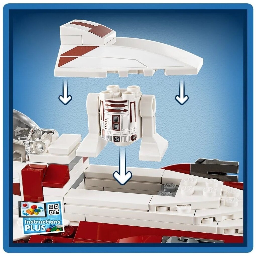 Конструктор LEGO Star Wars 75333 Джедайский истребитель Оби-Вана Кеноби — фото 13