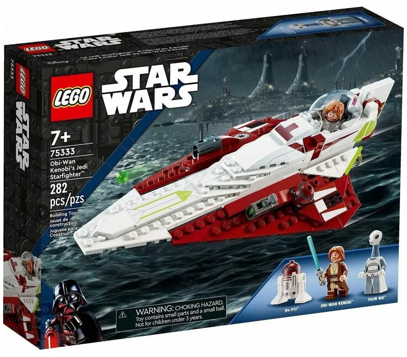 Конструктор LEGO Star Wars 75333 Джедайский истребитель Оби-Вана Кеноби — фото 1
