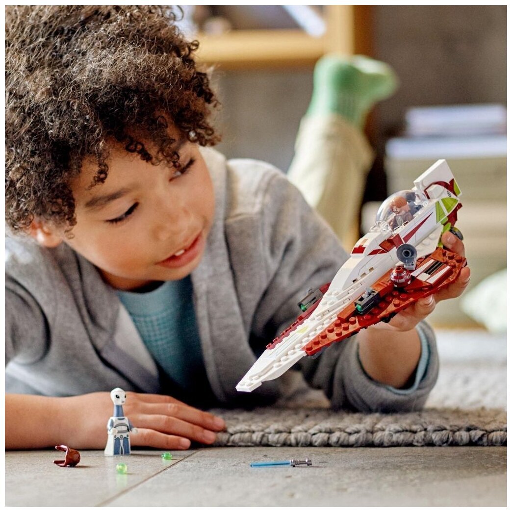 Конструктор LEGO Star Wars 75333 Джедайский истребитель Оби-Вана Кеноби — фото 10