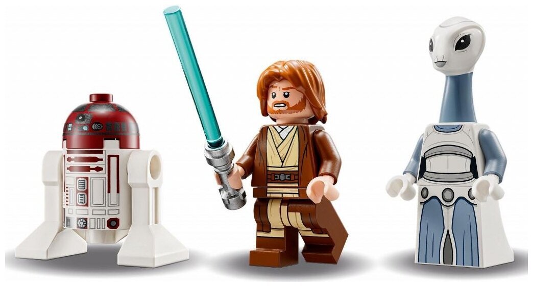Конструктор LEGO Star Wars 75333 Джедайский истребитель Оби-Вана Кеноби — фото 7