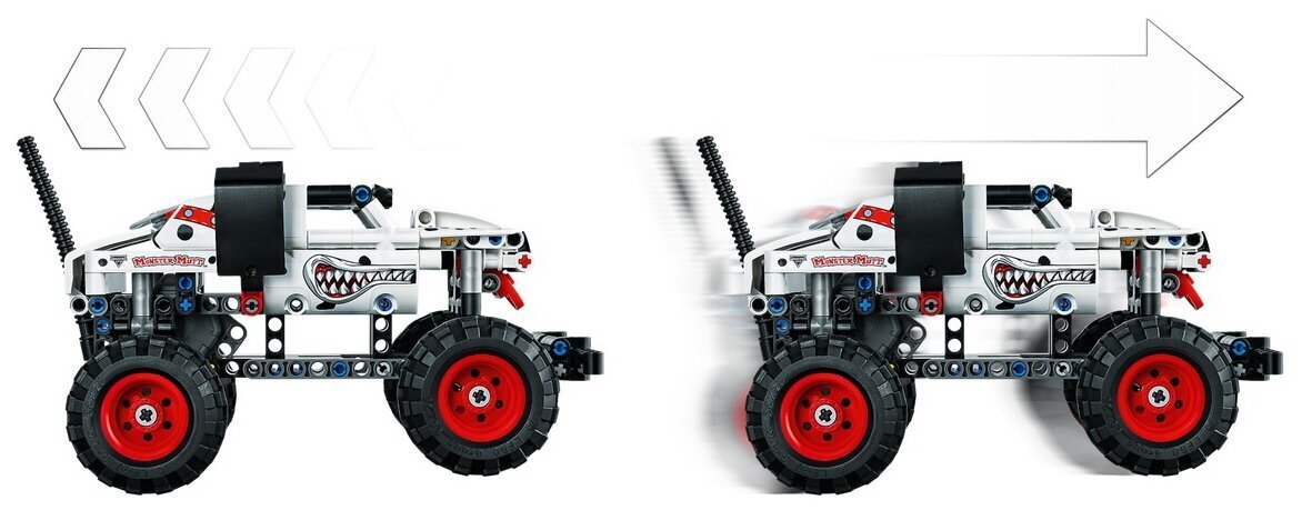 Конструктор LEGO Technic 42150 Jam Monster Mutt Далматинец — фото 5