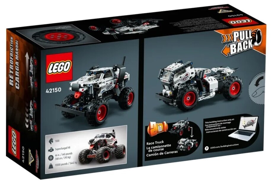 Конструктор LEGO Technic 42150 Jam Monster Mutt Далматинец — фото 2