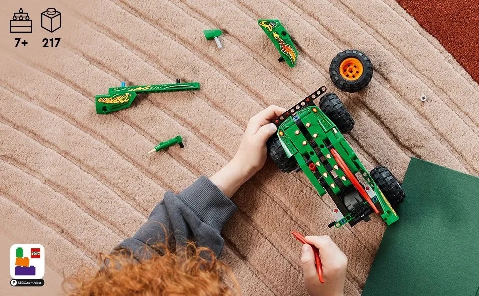 Конструктор LEGO Technic 42149 Monster Jam Дракон — фото 7
