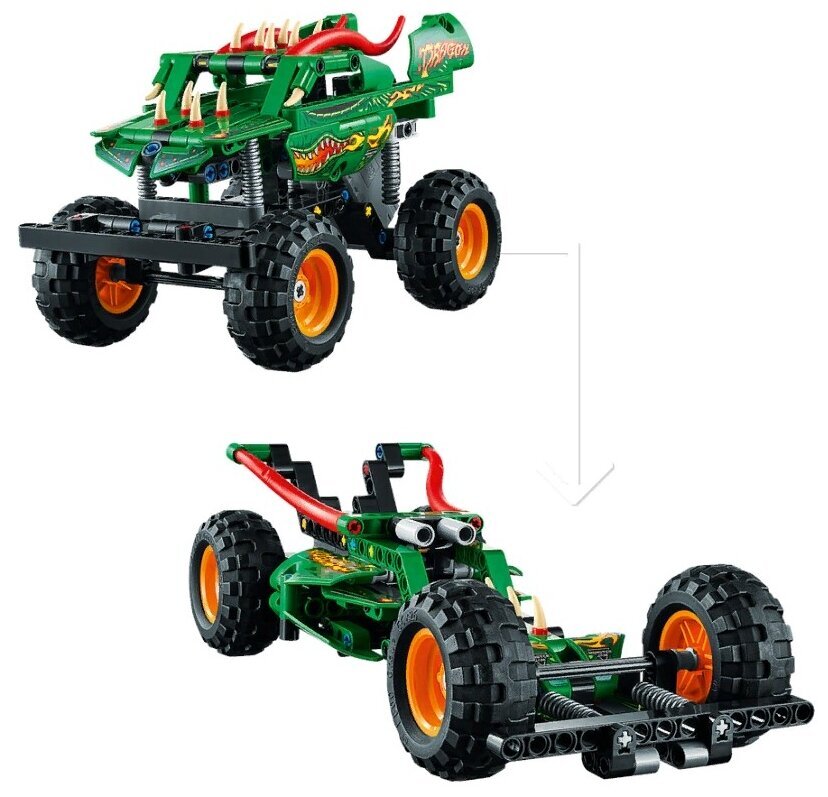 Конструктор LEGO Technic 42149 Monster Jam Дракон — фото 4