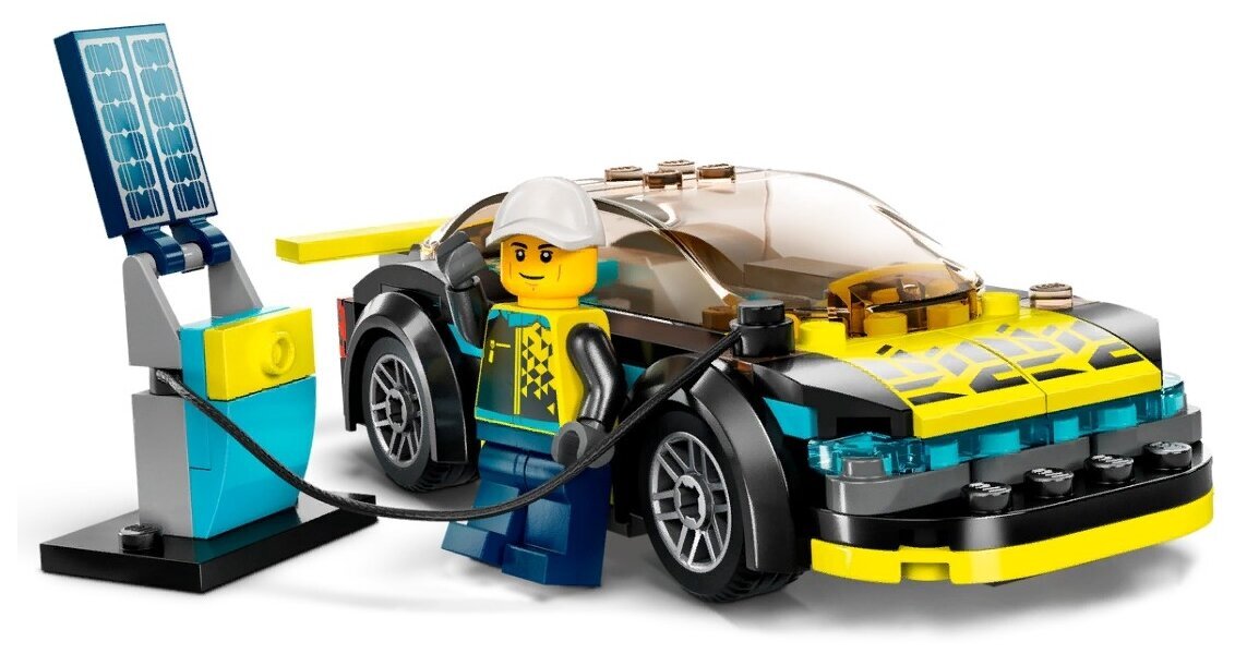 Конструктор LEGO City 60383 Электрический спорткар — фото 4