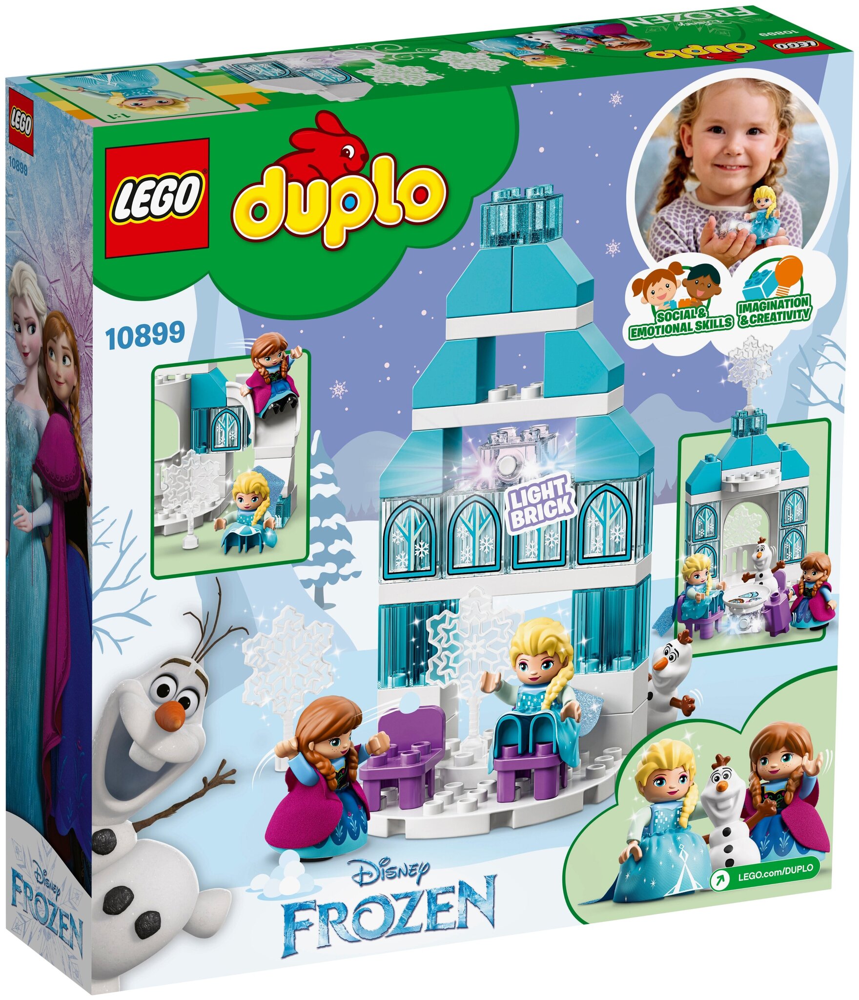 Конструктор LEGO DUPLO Холодное сердце 10899 Ледяной замок — фото 2