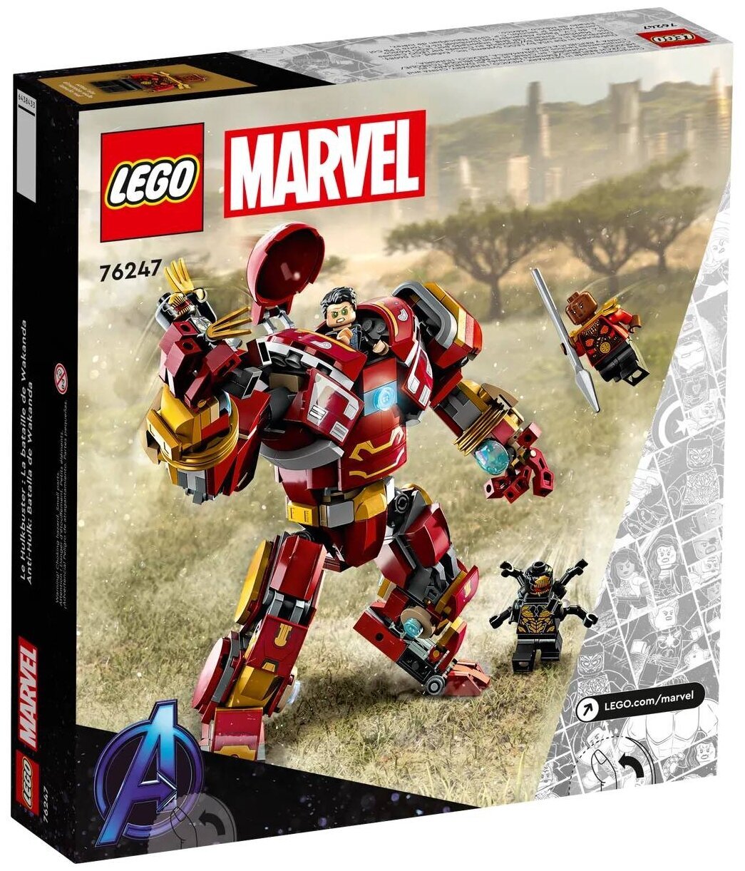 Конструктор LEGO Marvel Avengers Movie 76247 Халкбастер: битва за Ваканду — фото 2