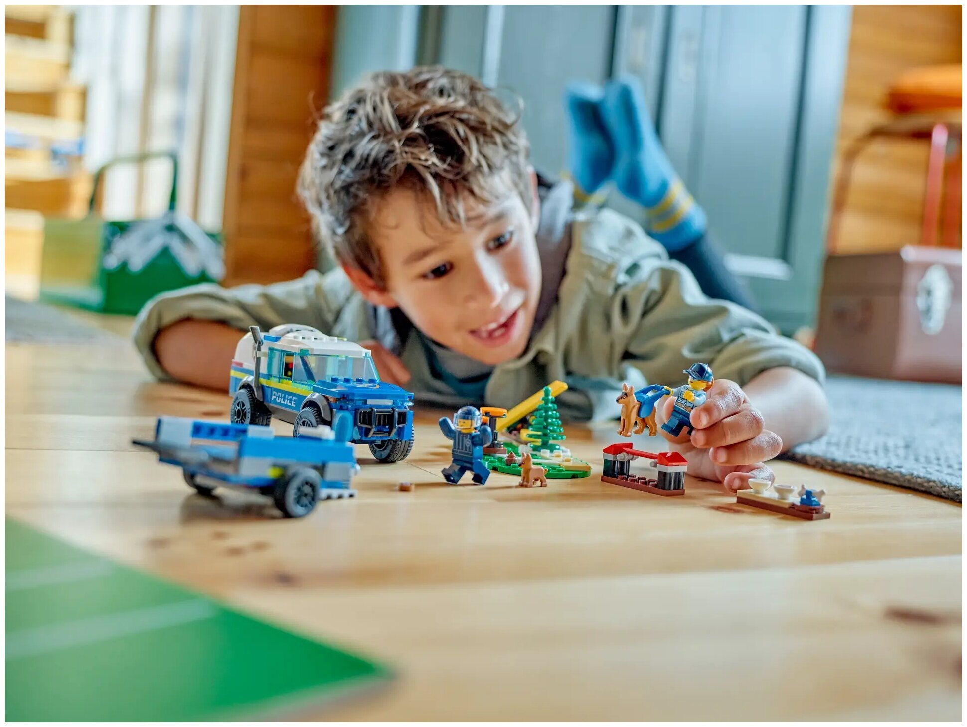 Конструктор LEGO City 60369 Дрессировка полицейской собаки — фото 10