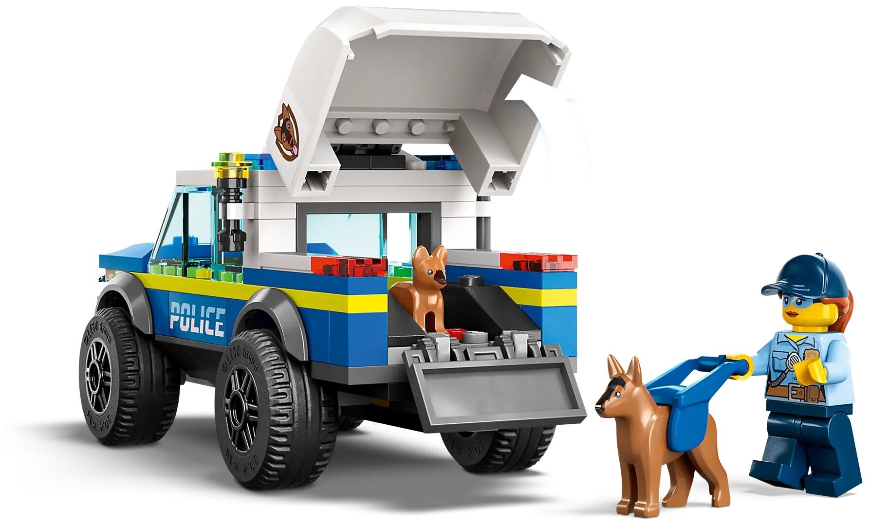 Конструктор LEGO City 60369 Дрессировка полицейской собаки — фото 6