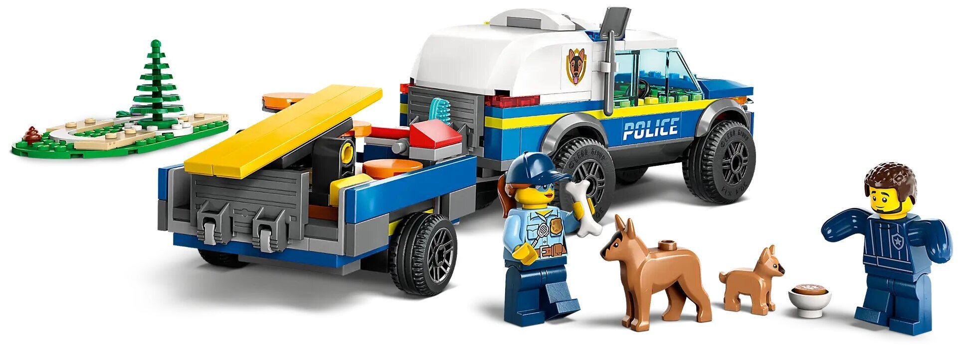 Конструктор LEGO City 60369 Дрессировка полицейской собаки — фото 5