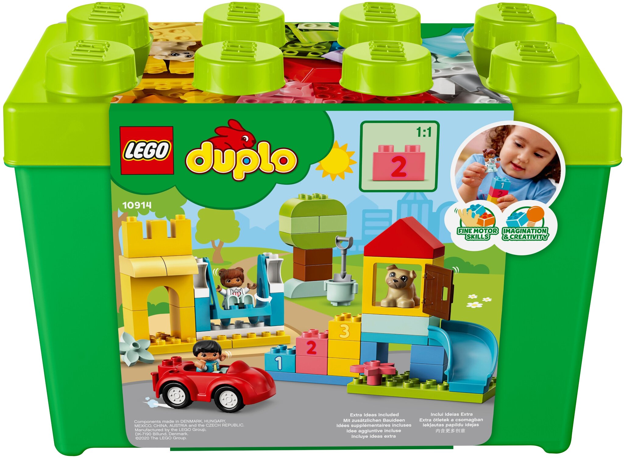 Конструктор LEGO DUPLO 10914 Большая коробка с кубиками — фото 1