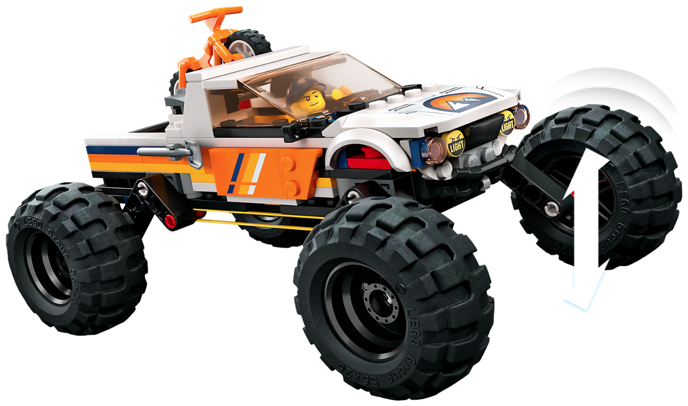 Конструктор LEGO City 60387 Приключения внедорожника 4x4 — фото 8