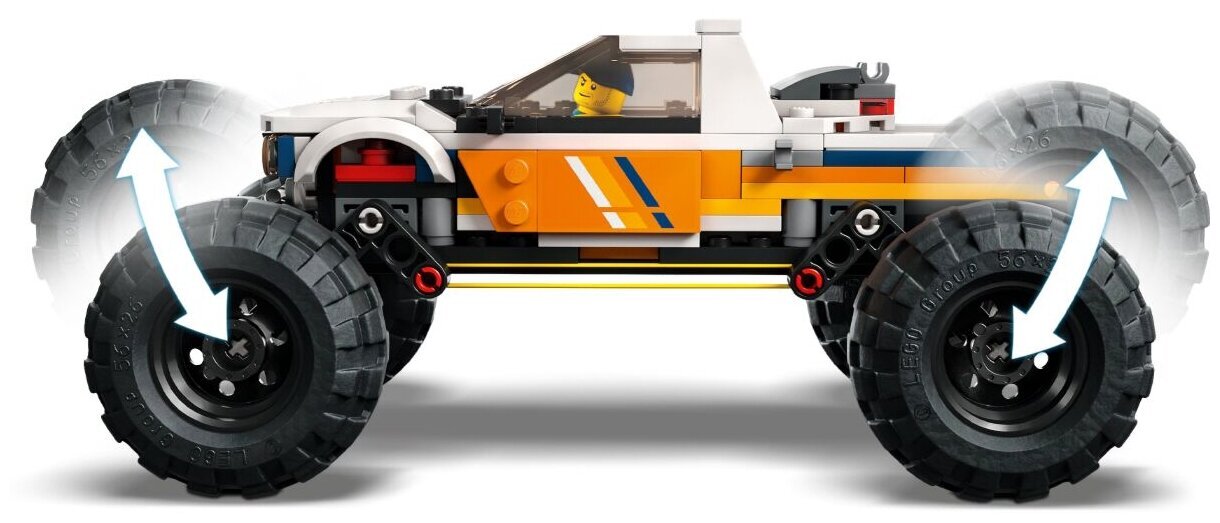 Конструктор LEGO City 60387 Приключения внедорожника 4x4 — фото 10