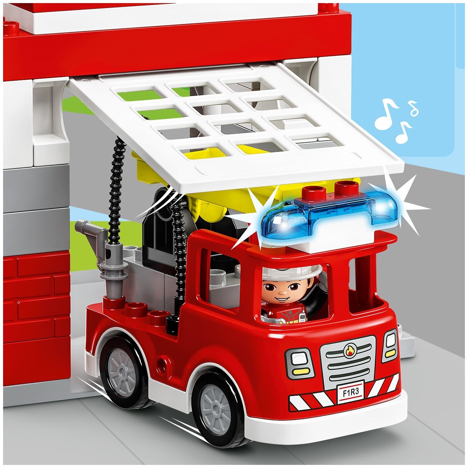 Конструктор LEGO DUPLO 10970 Пожарная часть и вертолёт — фото 15