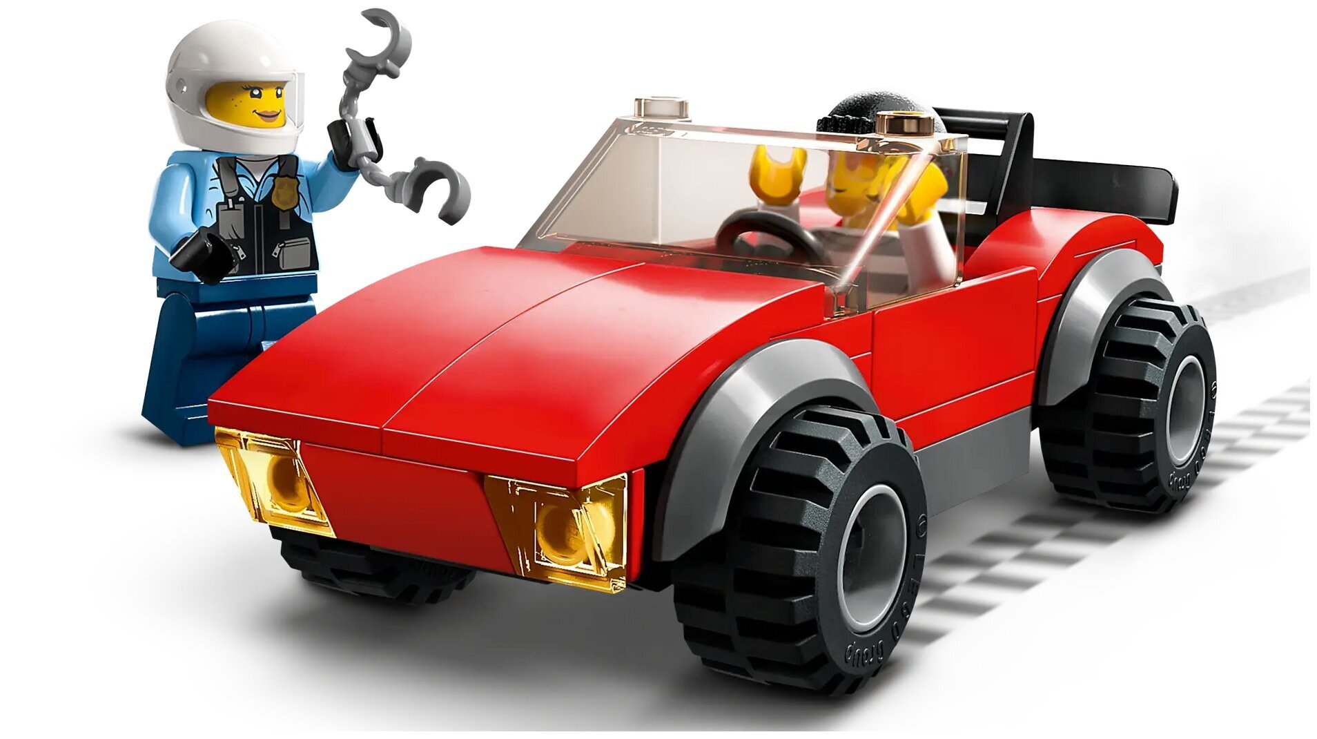Конструктор LEGO City 60392 Полицейская погоня на байке — фото 5