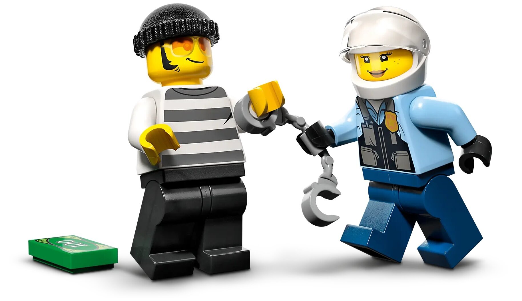 Конструктор LEGO City 60392 Полицейская погоня на байке — фото 7