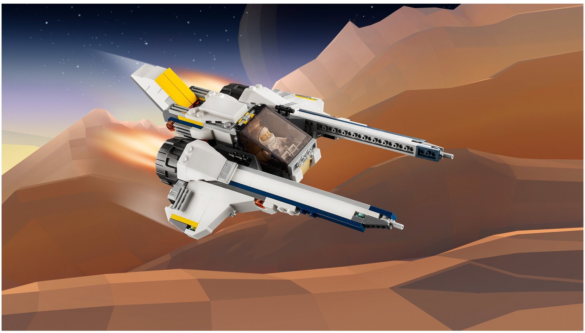Конструктор LEGO Creator 31107 Исследовательский планетоход — фото 10