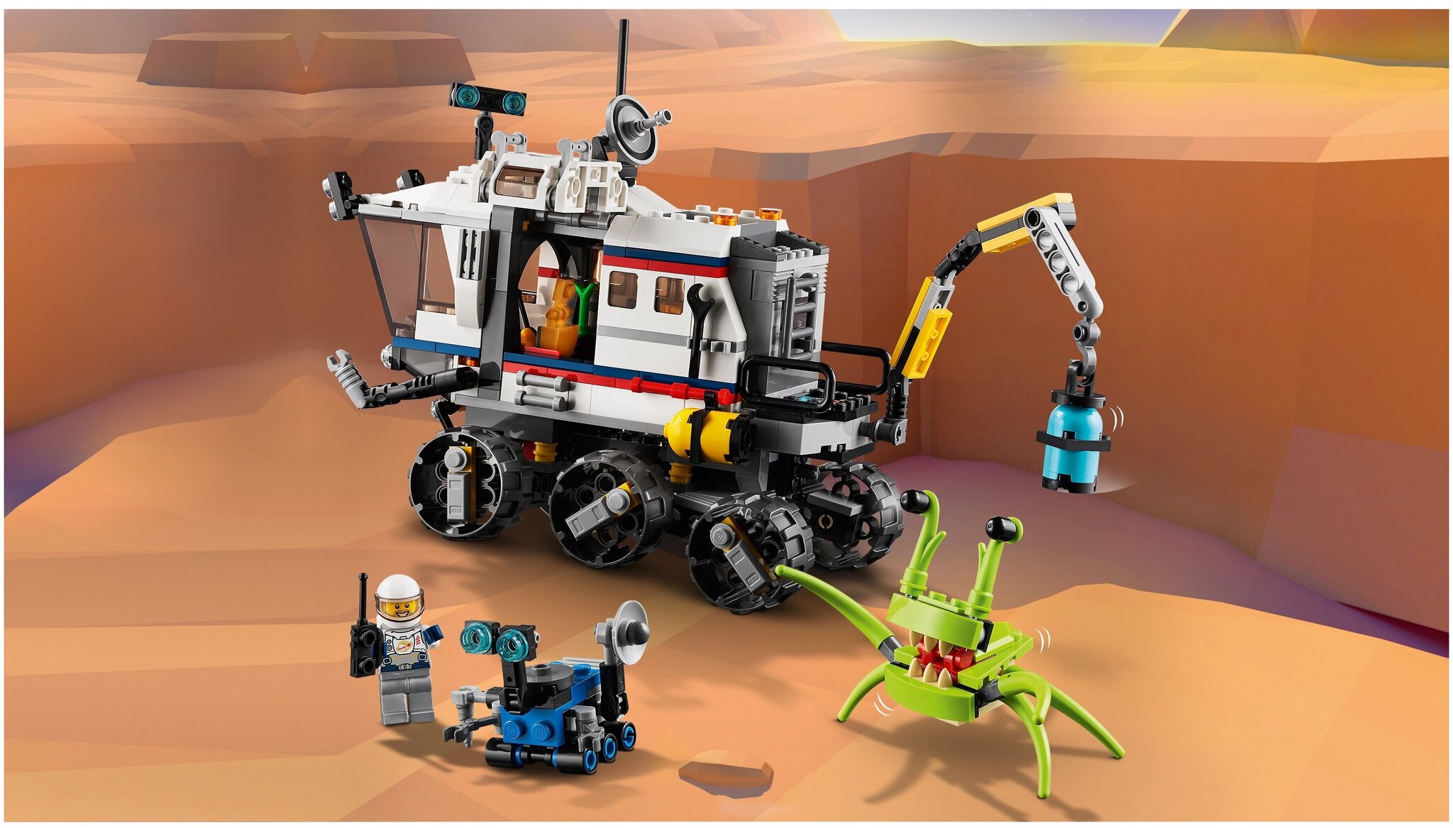 Конструктор LEGO Creator 31107 Исследовательский планетоход — фото 12