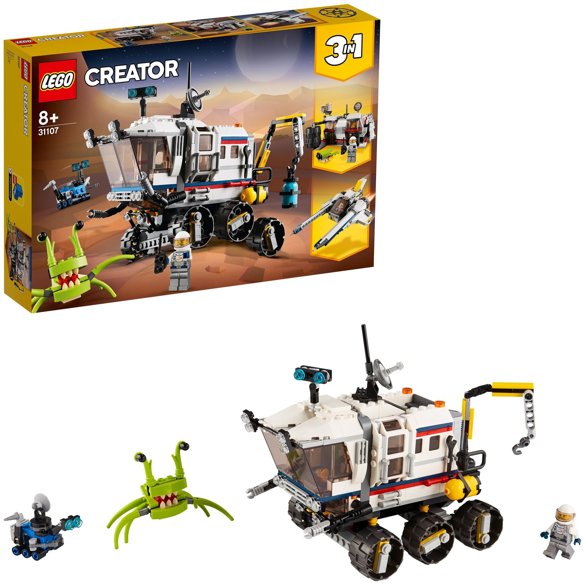 Конструктор LEGO Creator 31107 Исследовательский планетоход — фото 2