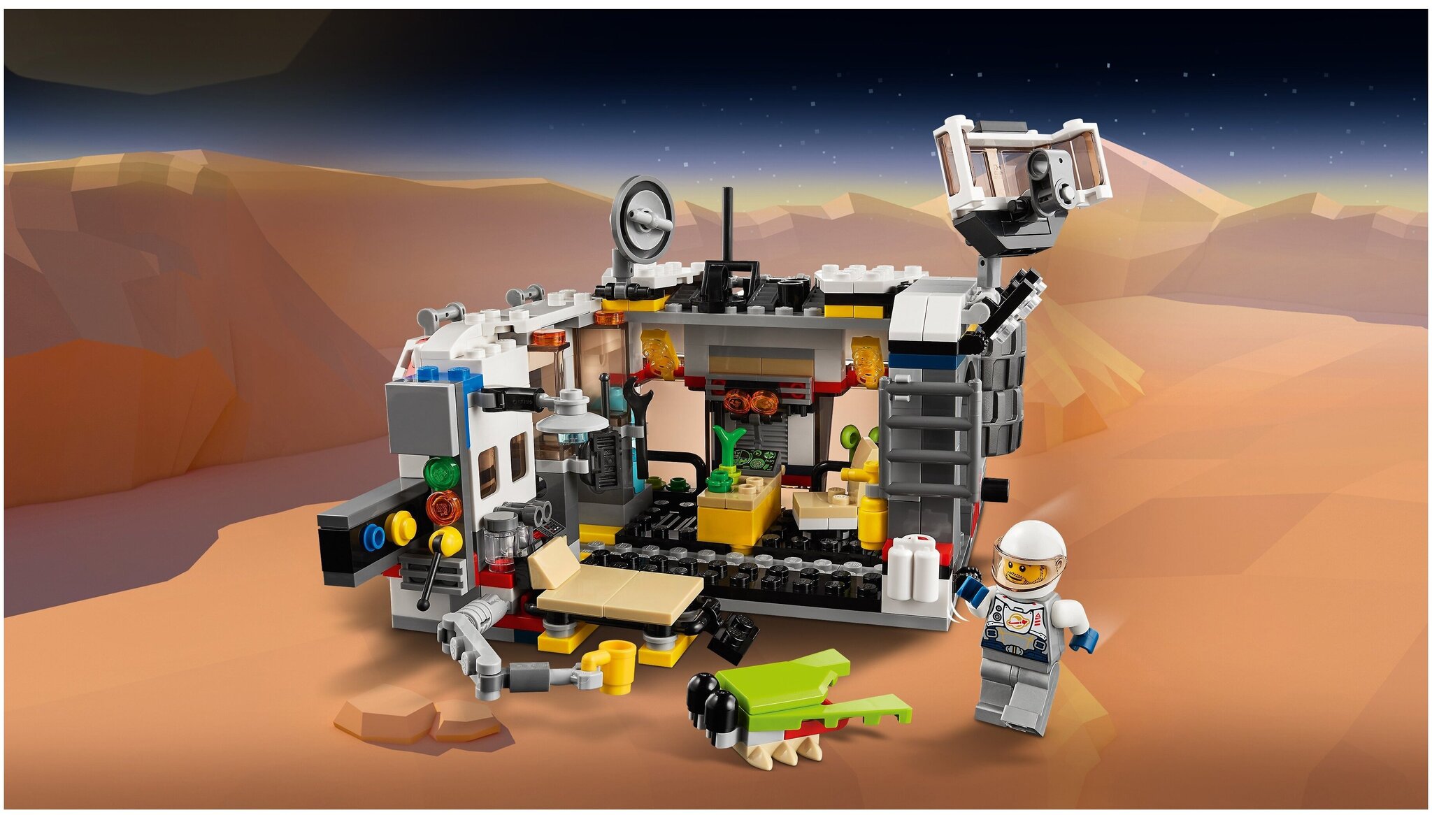 Конструктор LEGO Creator 31107 Исследовательский планетоход — фото 11