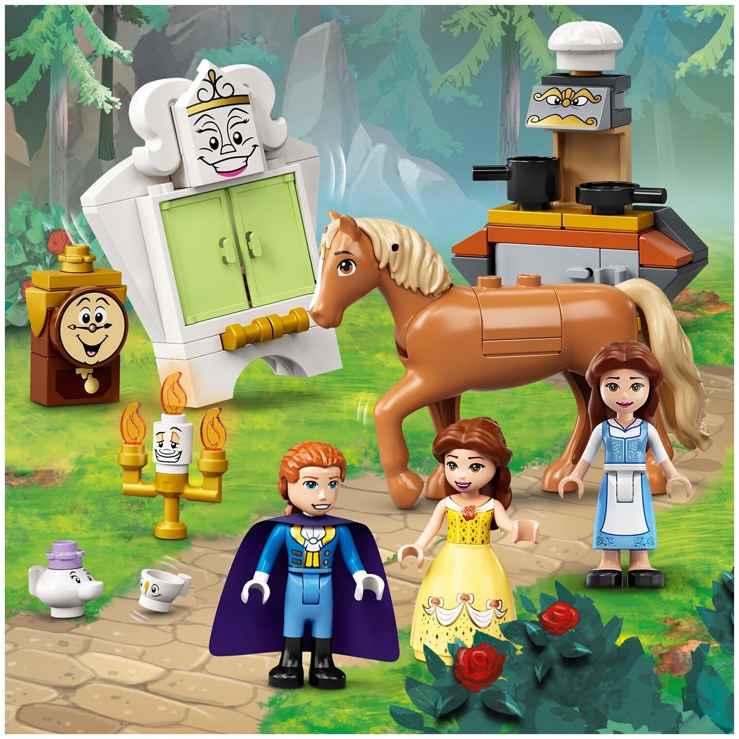 Конструктор LEGO Disney Princess 43196 Замок Белль и Чудовища — фото 5