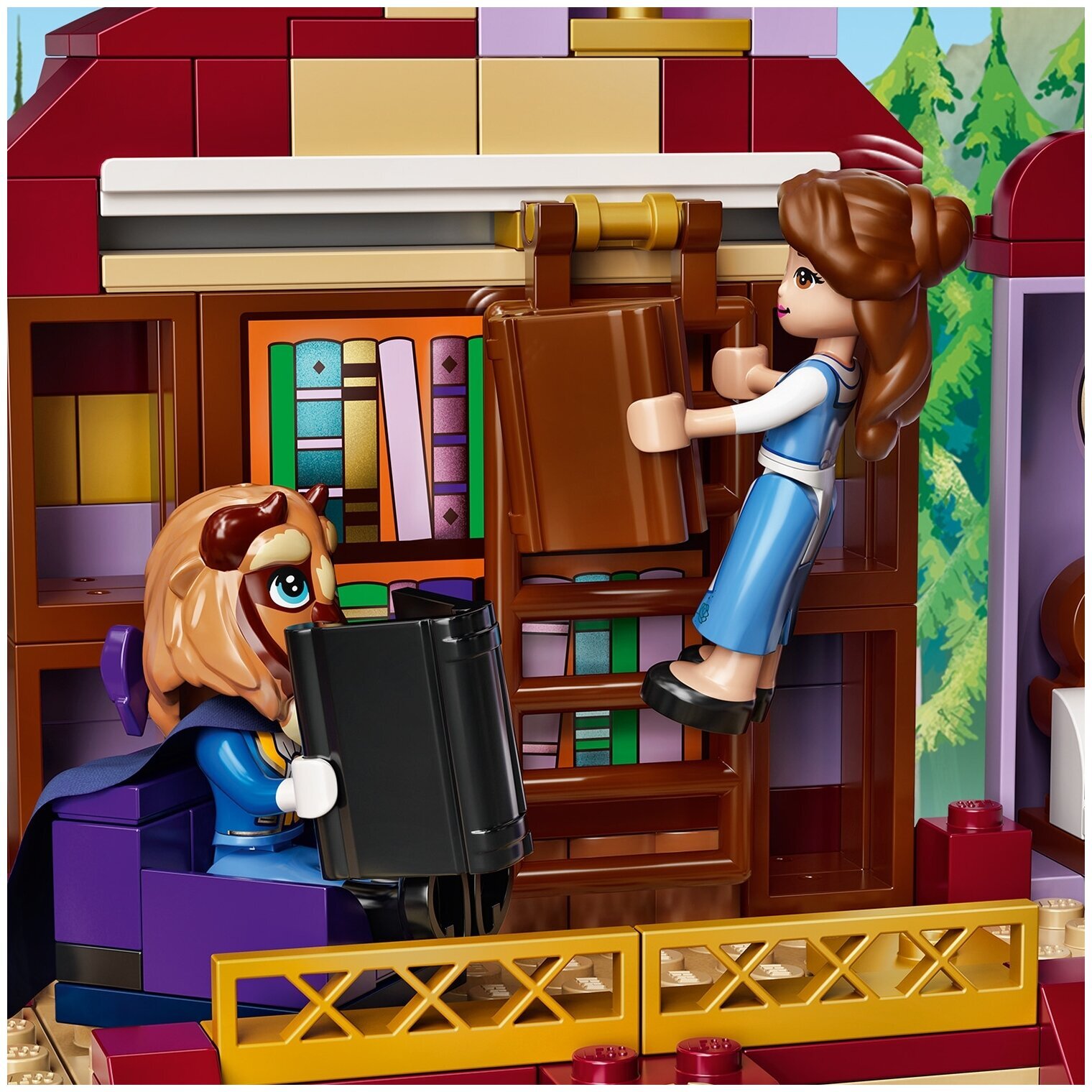 Конструктор LEGO Disney Princess 43196 Замок Белль и Чудовища — фото 10