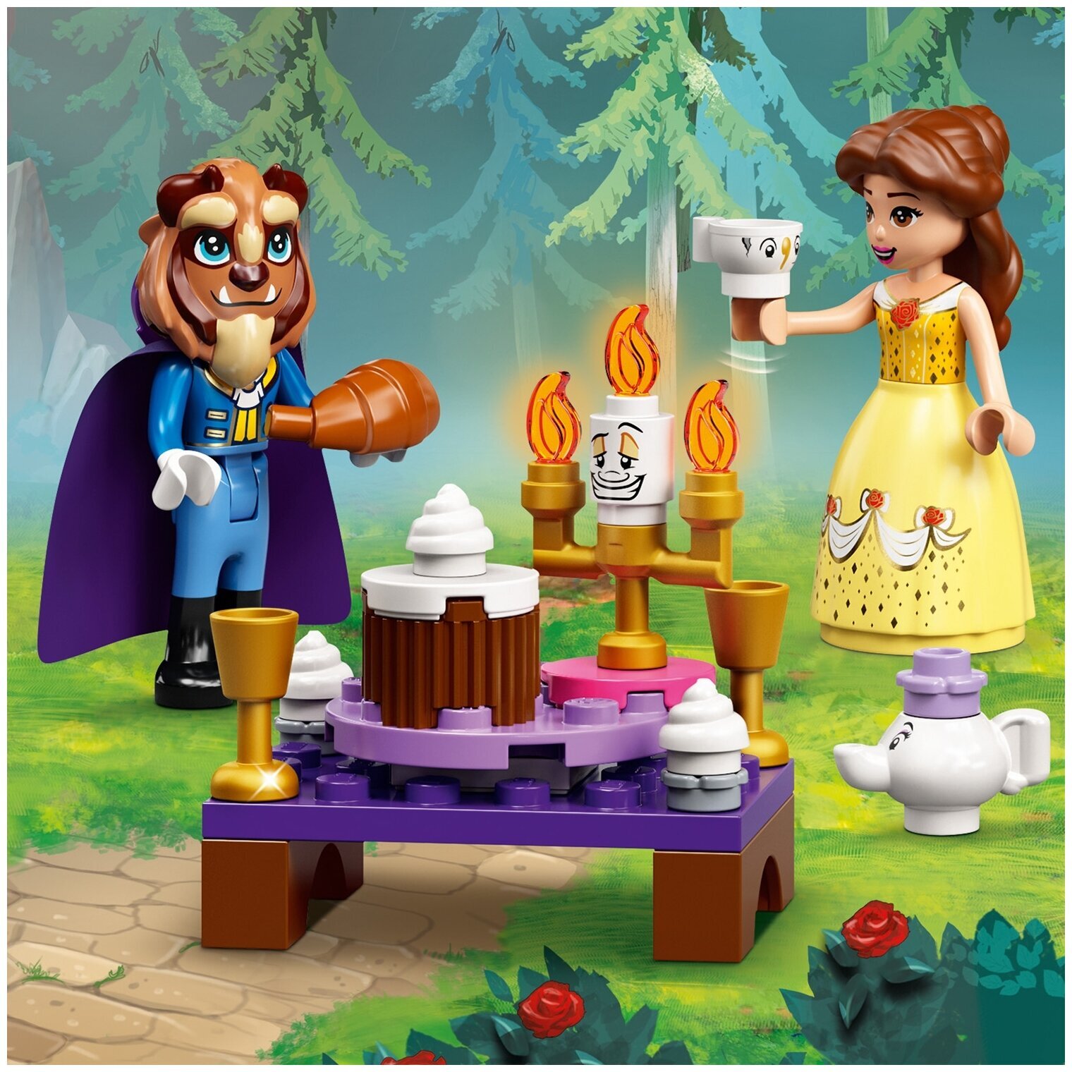 Конструктор LEGO Disney Princess 43196 Замок Белль и Чудовища — фото 8