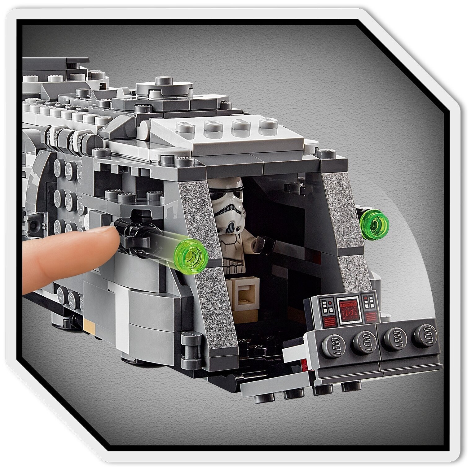 Конструктор LEGO Star Wars 75311 Имперский бронированный корвет типа «Мародер» — фото 6