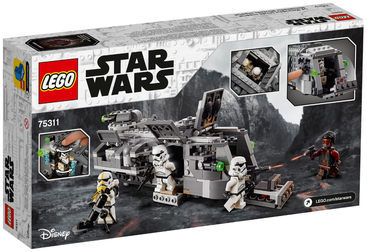 Конструктор LEGO Star Wars 75311 Имперский бронированный корвет типа «Мародер» — фото 17
