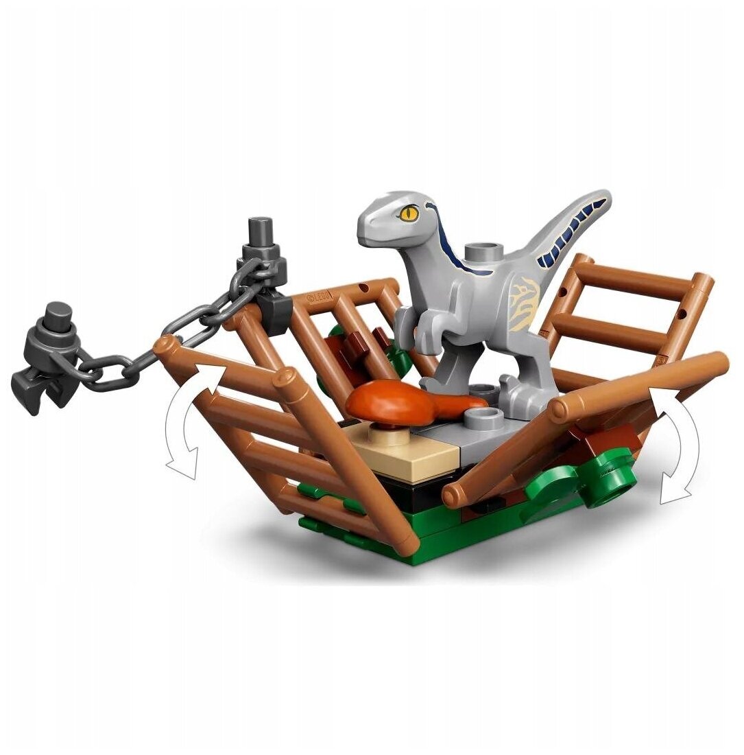 Конструктор LEGO Jurassic World 76946 Захват синего и бета-велоцираптора — фото 8