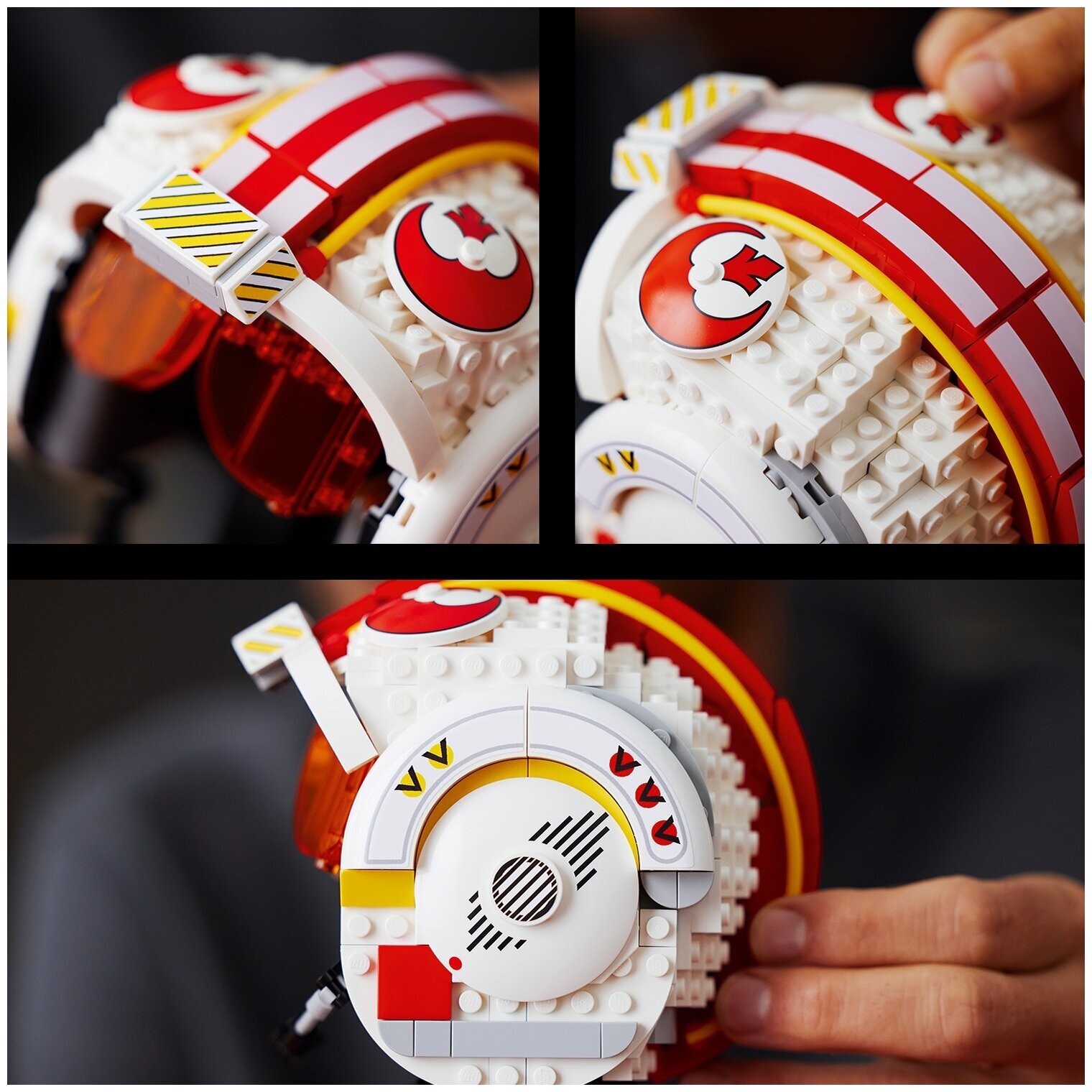 Конструктор LEGO Star Wars 75327 Шлем Люка Скайуокера — фото 6