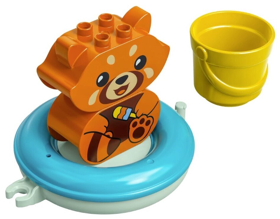 Конструктор LEGO DUPLO 10964 «Приключения в ванной: Красная панда на плоту» — фото 4