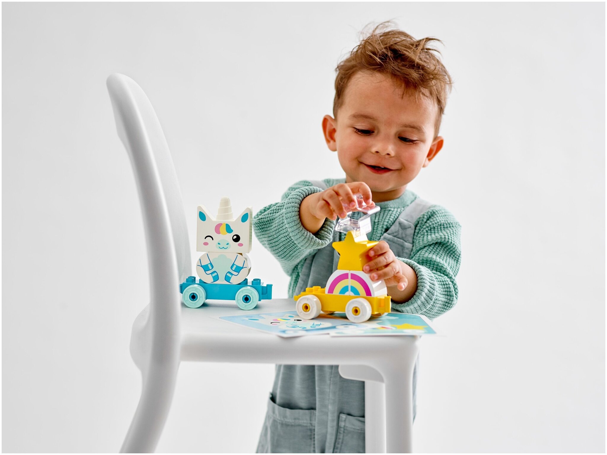 Конструктор LEGO DUPLO Creative Play 10953 Мой первый единорог — фото 10