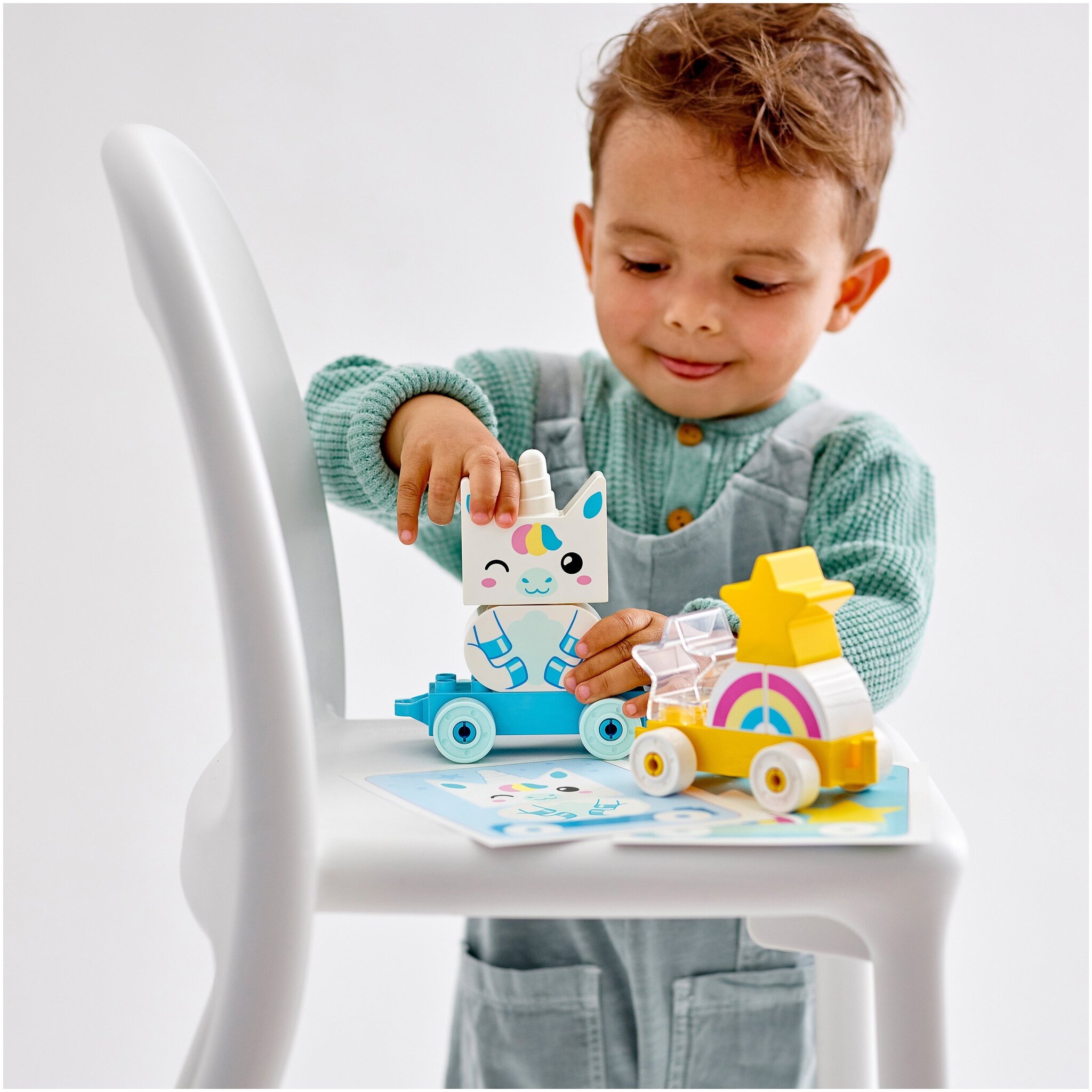 Конструктор LEGO DUPLO Creative Play 10953 Мой первый единорог — фото 11