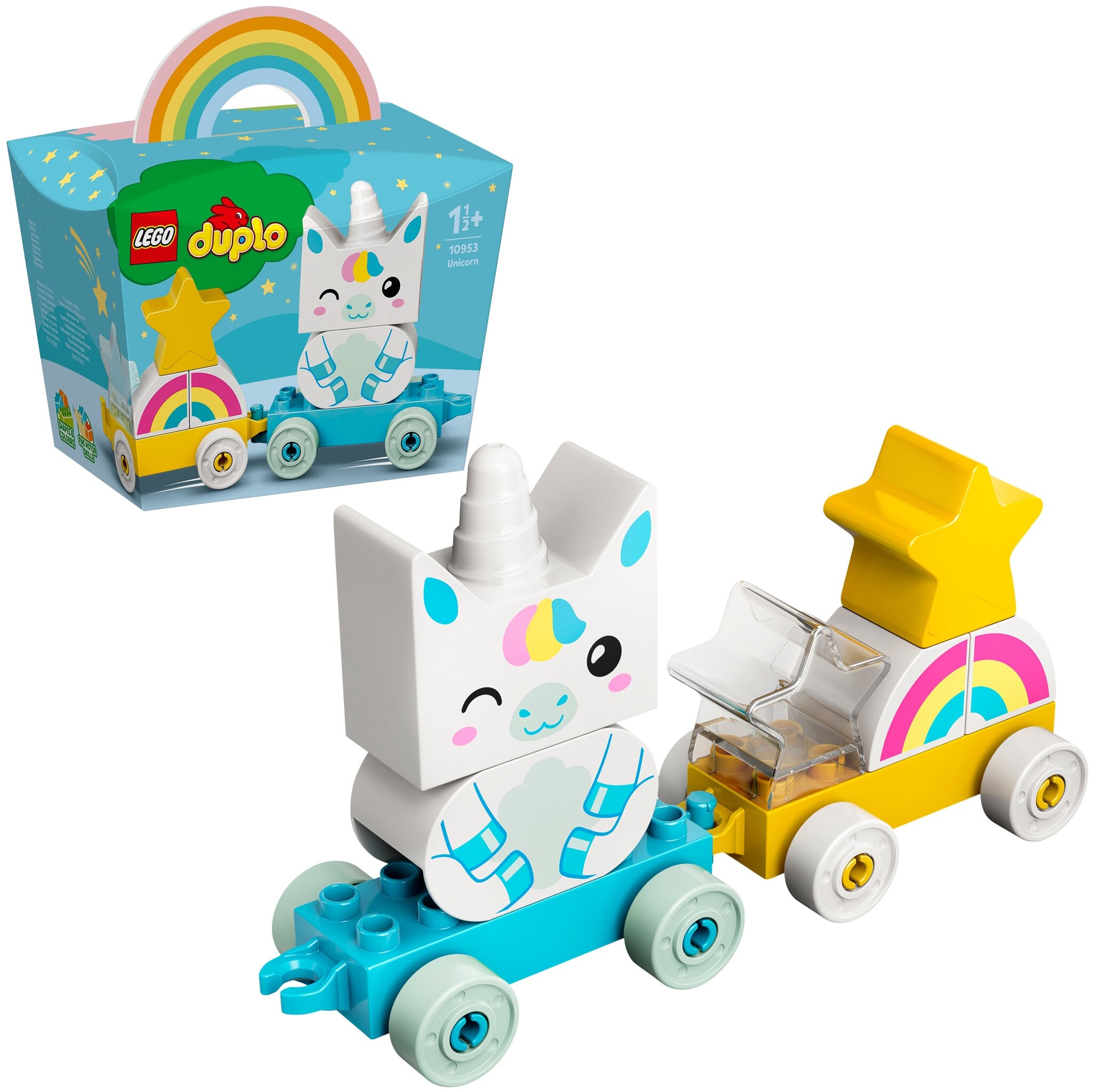 Конструктор LEGO DUPLO Creative Play 10953 Мой первый единорог — фото 3